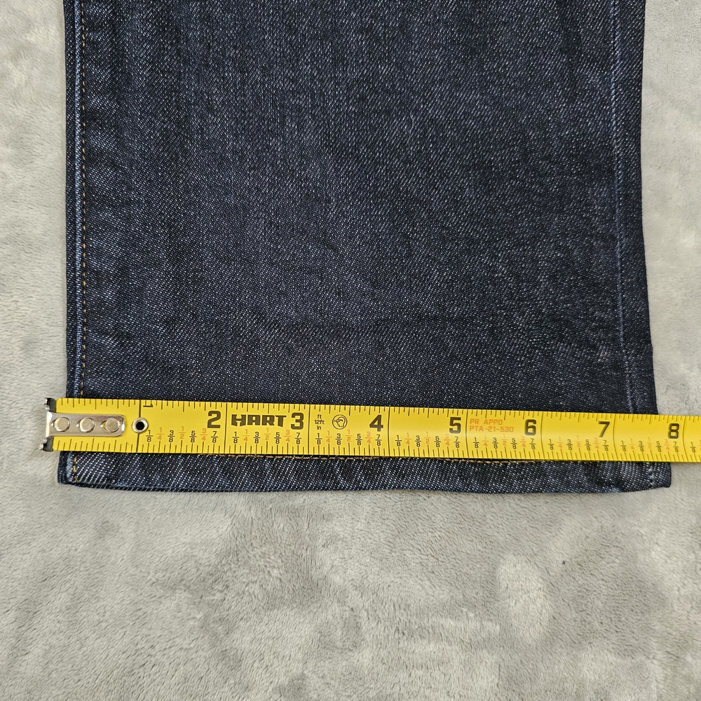 J.Crew Stovepipe Jeans Straight Leg Women's Size 31 Denim Blue Signature Stretch - Picture 14 of 16